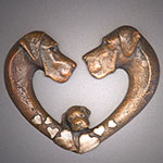 Stole My Heart Bas Relief